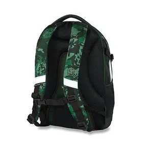 Walker Fame Uni Camo Grüner Schulrucksack